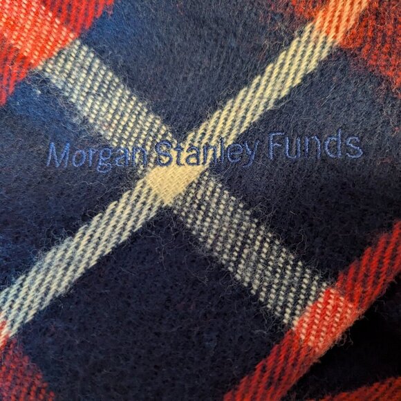 Vintage Faribault Woolen Mill Throw Blanket Stadium Lap Plaid Picnic Preppy - Picture 5 of 6